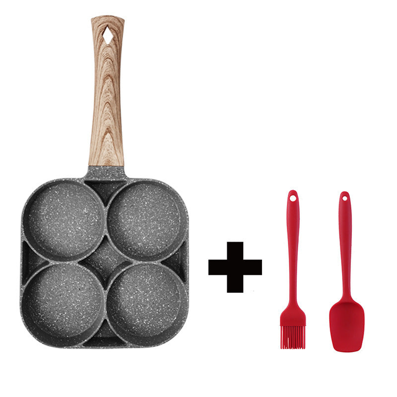 Non-stick Four Hole Omelet Pan