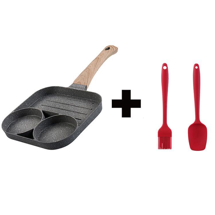 Non-stick Four Hole Omelet Pan