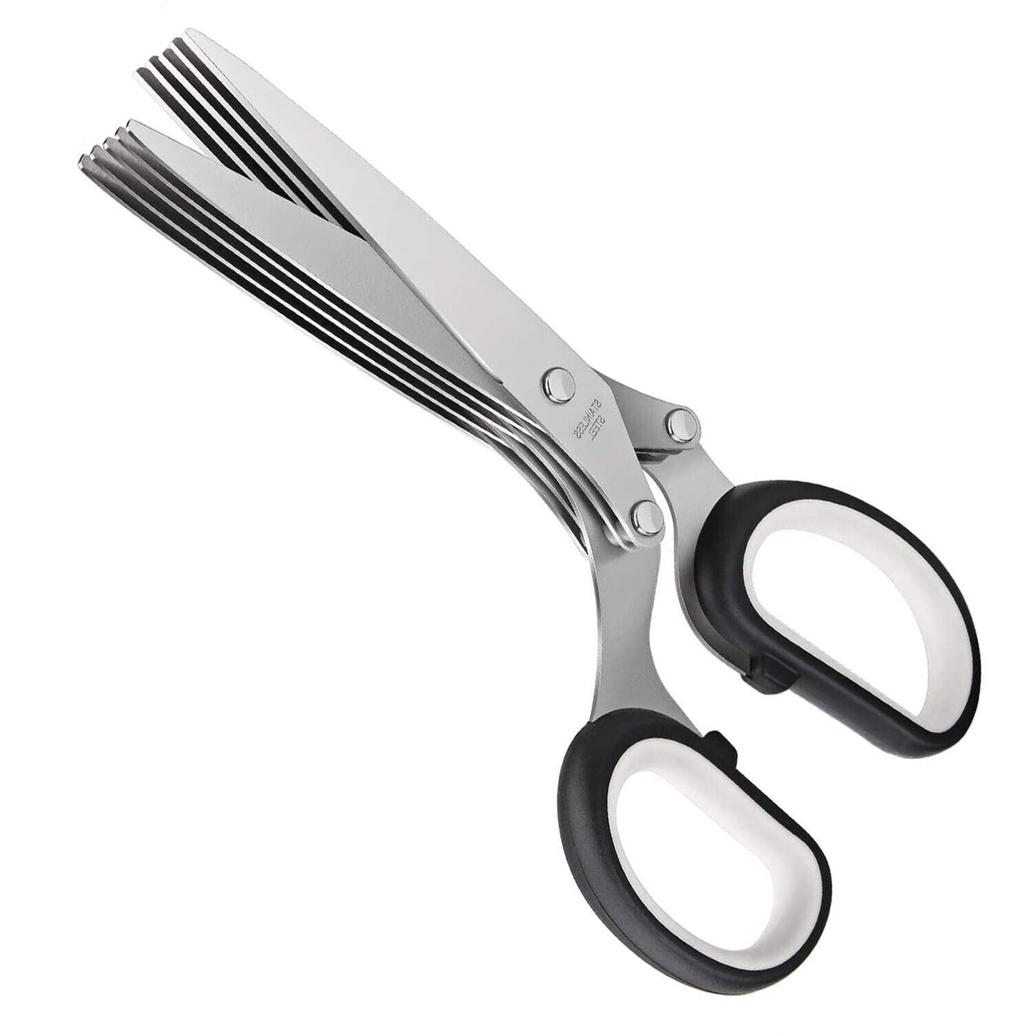 Stainless Steel Herb Scissors With Multi Blades